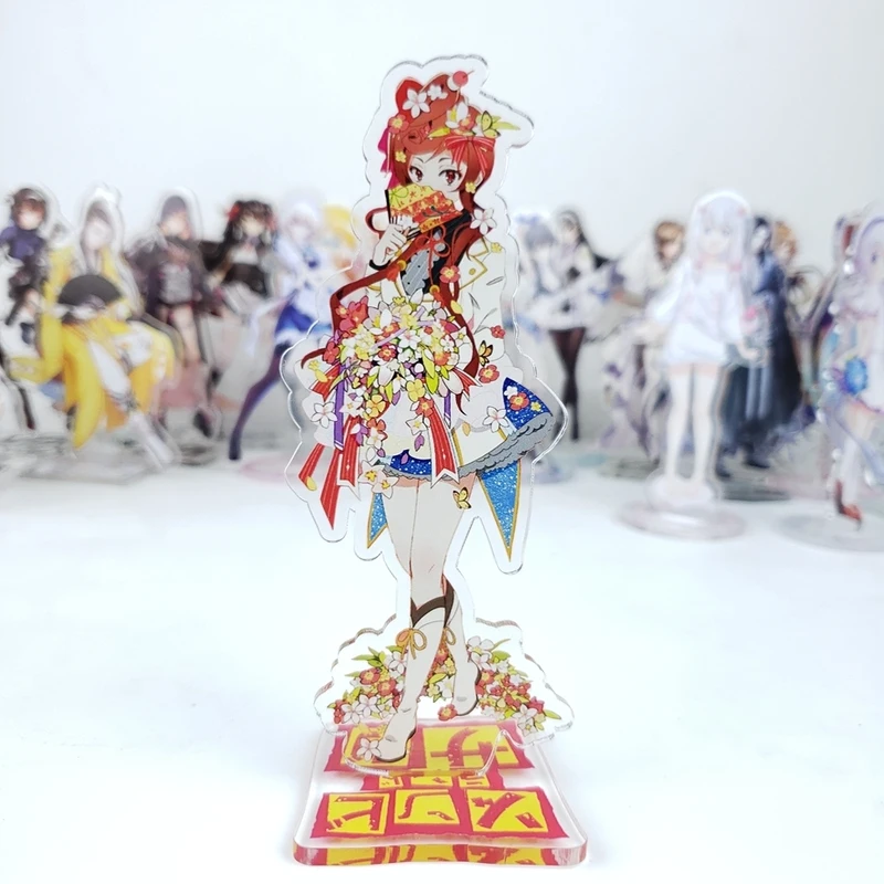 Аниме ZOMBIE LAND SAGA Zombieland Saga Sakura Minamoto Ai Mizuno Косплей двойная боковая стойка фигурка