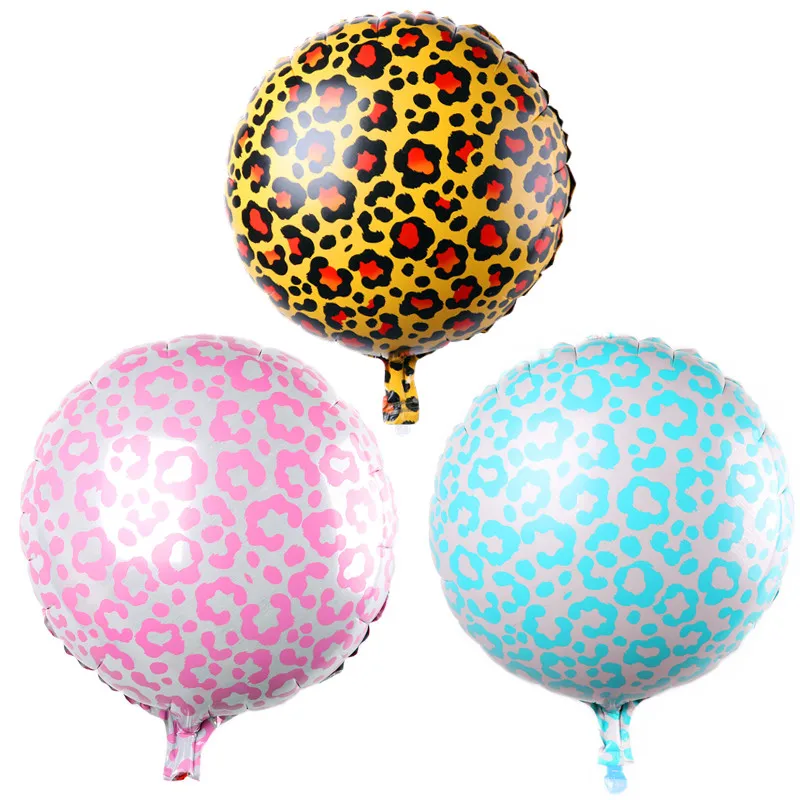 Новый 18 дюймов Леопардовый шарик для дня рождения День праздничные украшения: