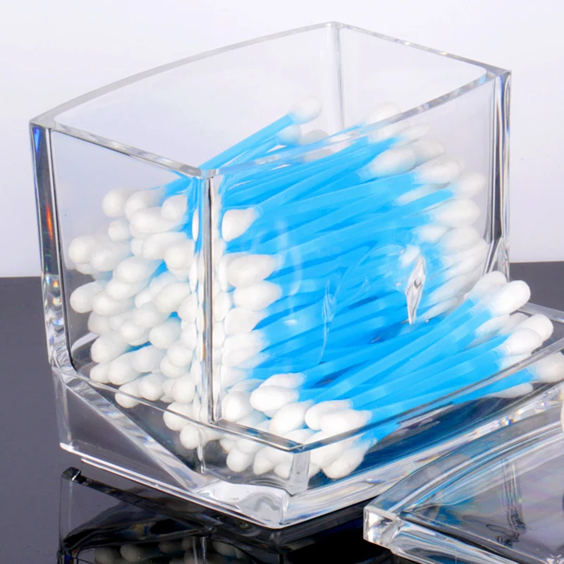 1 шт ватные палочки для хранения ювелирных изделий косметическая коробка