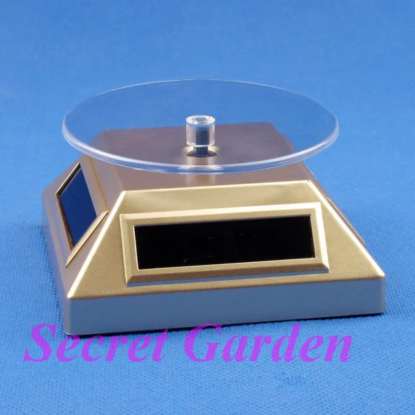 

Высокое Качество Вращающийся Солнечная Ювелирные Дисплей Стенд Gold TVE-A395G