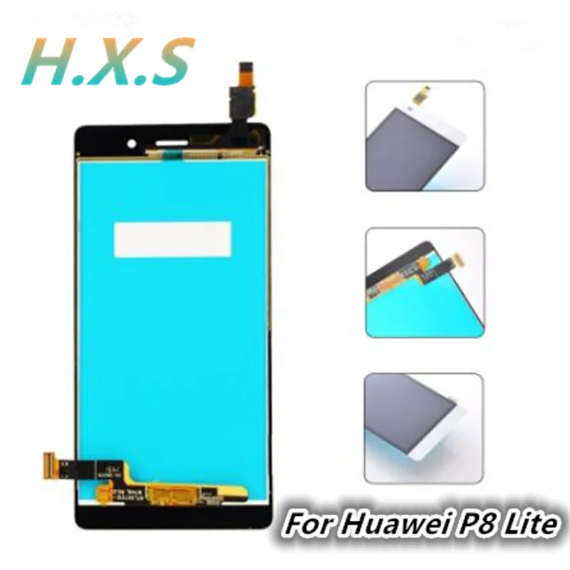 H.X.S для Huawei P8 Lite ЖК экран сенсорный дисплей цифровой|Экраны мобильных телефонов| |