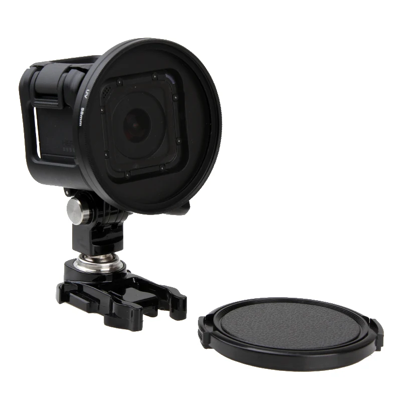 58 мм Лупа 10x увеличение макро крупным планом объектив для Go pro 5 Session 4S Gopro Hero 5s 4