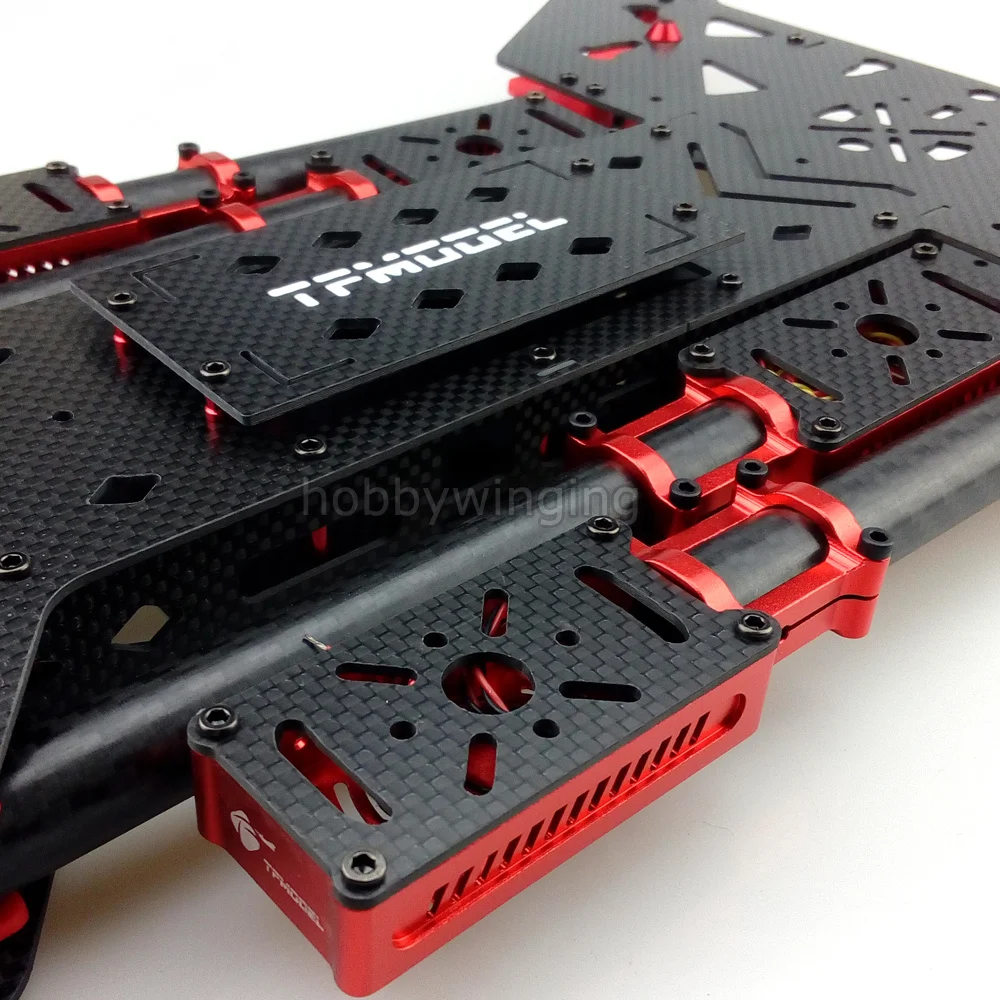 680 мм Alien Quadcopter 3K Углеродное волокно складная рама комплект большое пространство APM PIX установка ЧПУ Алюминиевый Мотор крепление с светодиодный FPV лампой