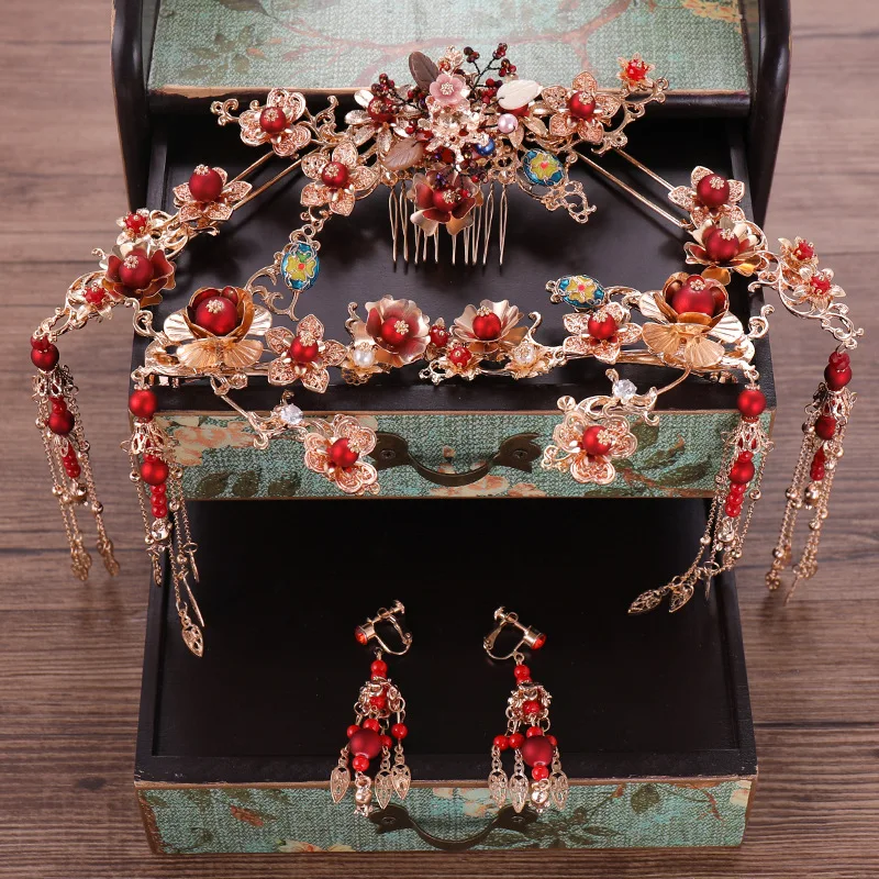 Винтажный цветочный набор аксессуаров для волос jaevini невесты свадебные
