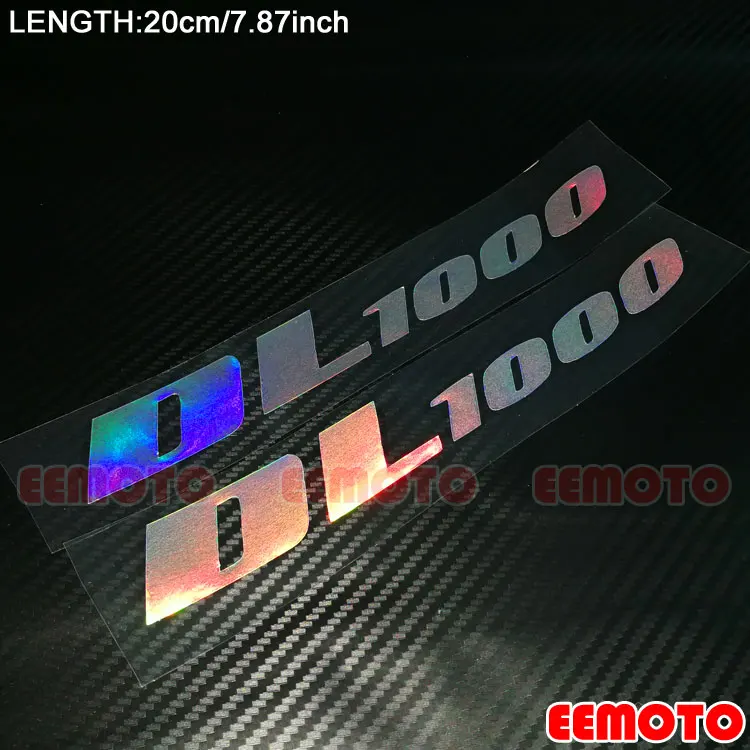 DL1000 Чехол для мотоциклетного шлема, накладка на бак, наклейки для SUZUKI GSR 600 750 GSX 650F 600R 750F GS 500F 500R GSXR1300 SV650 SV650S - Цвет: DL1000