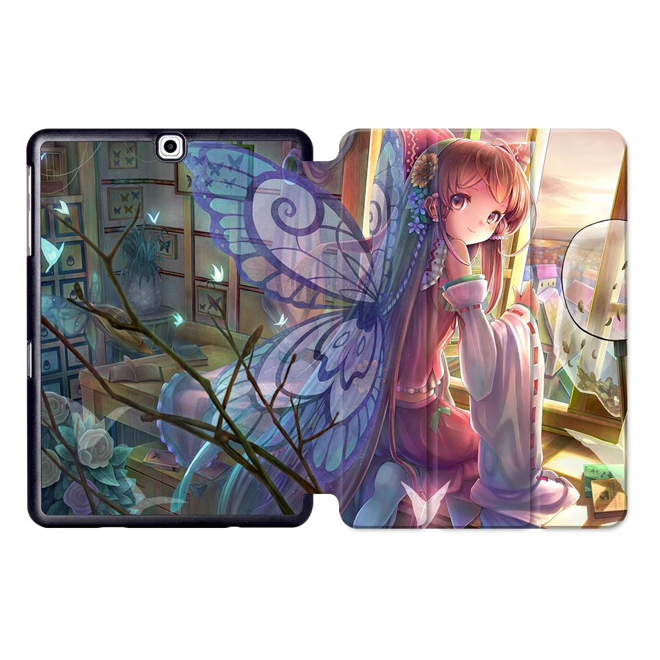 SS15 MTT чехол с рисунком аниме для samsung Galaxy Tab S2 9,7 ''чехол SM-T810 T813 T815 T819 из искусственной кожи трехслойный смарт-чехол флип-чехол для планшета - Цвет: SS15