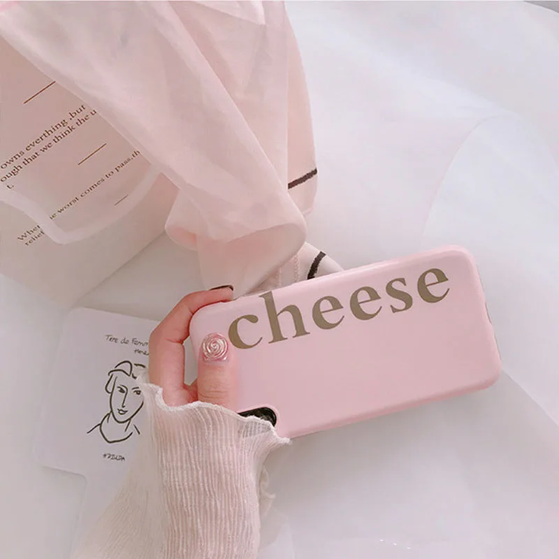 Pink Cheese X Apple6 plus iPhone7plus/8/6s Anti-fall Mobile Shell | Мобильные телефоны и аксессуары