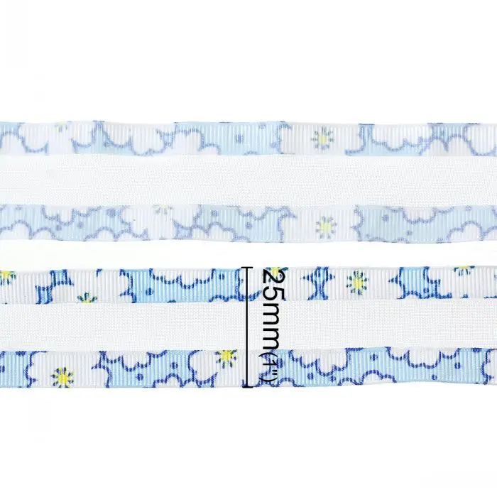 Атласная лента для детского душа из органзы подарочная упаковка сделай сам