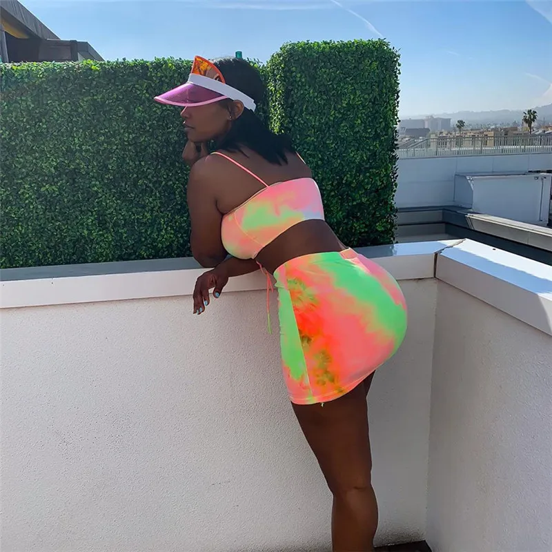 Женский комплект из топа и юбки-карандаша с завышенной талией | Женская одежда