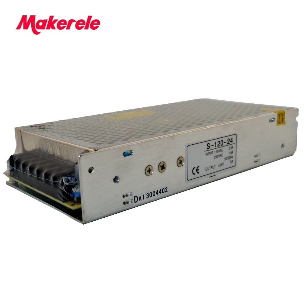 metal case low price single output type S-120-27 120W 27V 4.5A Single Output Switching power supply for LED Strip light AC-DC |