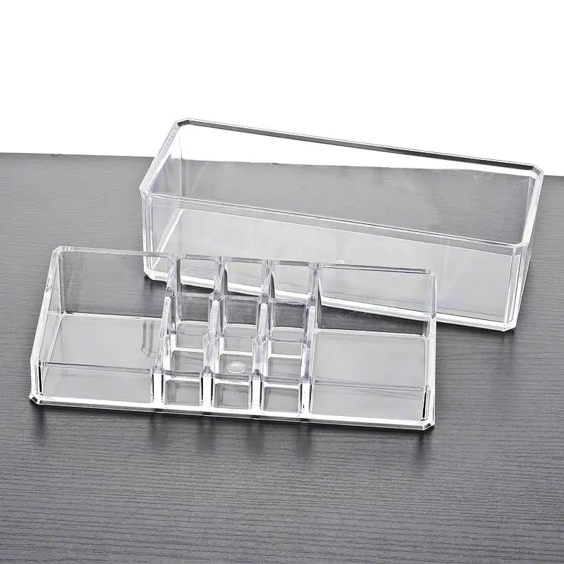 Makeup Organizer Box Acrylic Storage Rangement Maquillage Transparent Case Desktop Display New | Дом и сад
