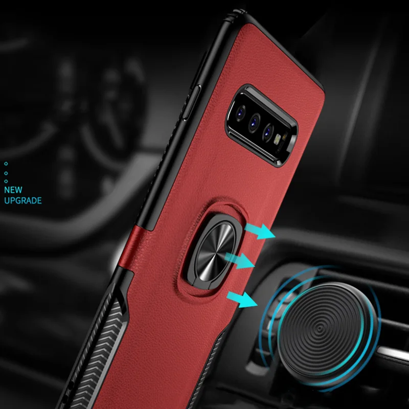 Противоударный защитный чехол для samsung S10 5G plus, чехол из алюминиевого металла и углеродного волокна, силиконовый чехол для samsung Note 10 Plus, роскошный