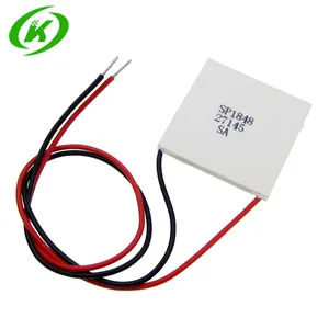 SP1848-27145 TEC 40x40mm Semiconductor Thermoelectric Heatsink Cooler Peltier Plate Module For Power Generation