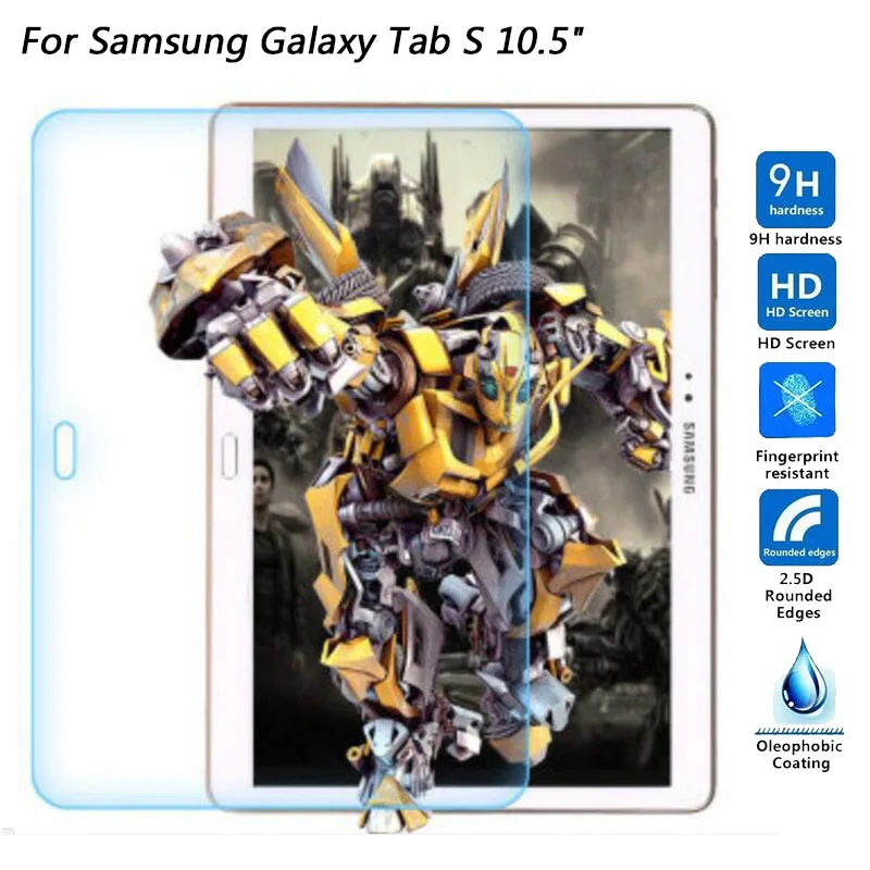 Закаленное Стекло для Samsung Galaxy Tab S T800 T805 10 5 &quotЭкран протектор Защитная пленка 8 4