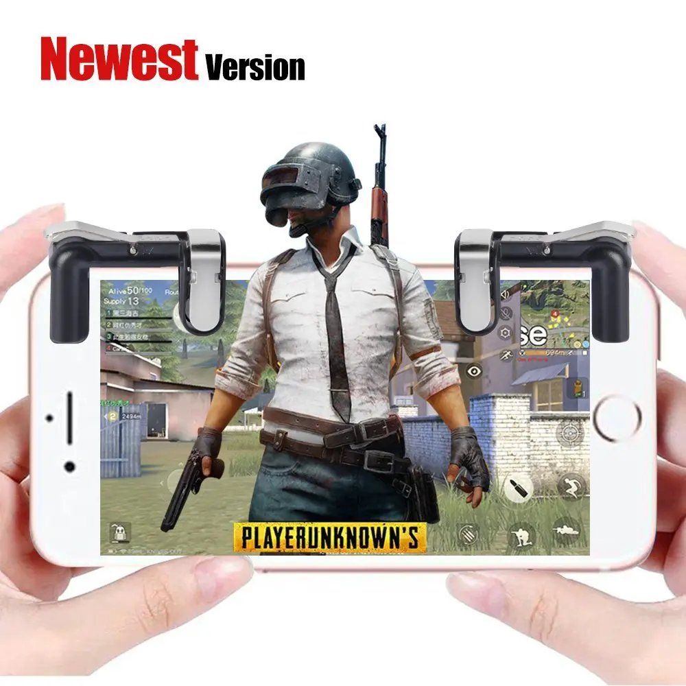 Портативная фотовспышка для смартфона мобильный джойстик игровой L1 + R1 шутер