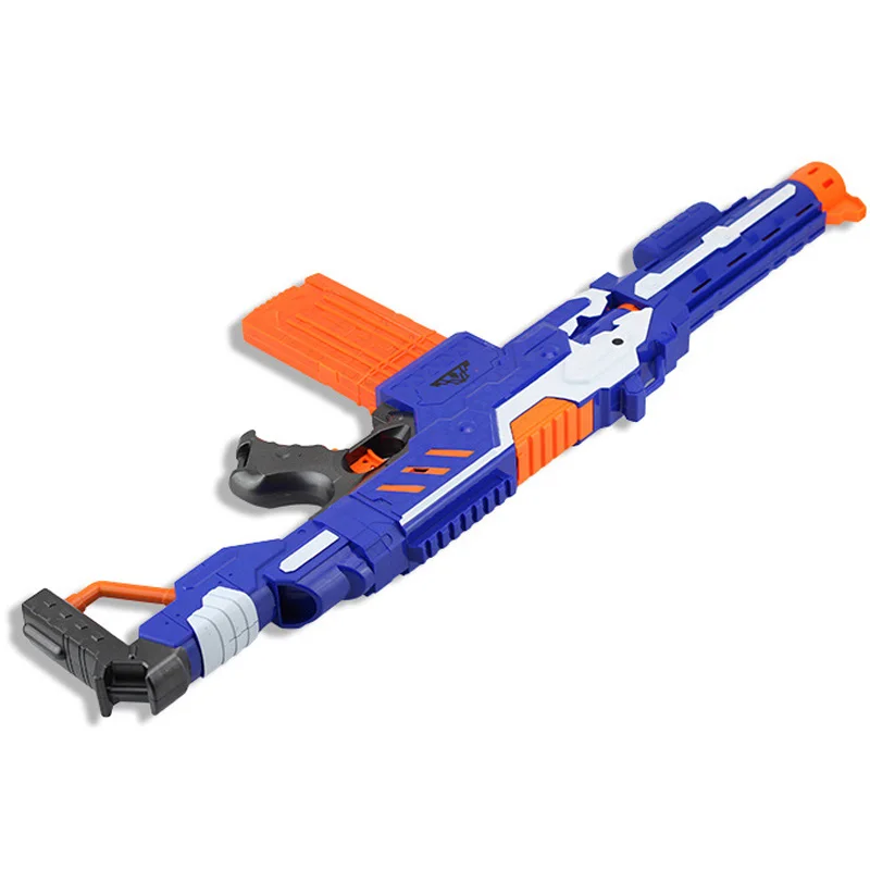 Забавное мягкое ружье с пульками игрушка детские электрические всплески Nerfed