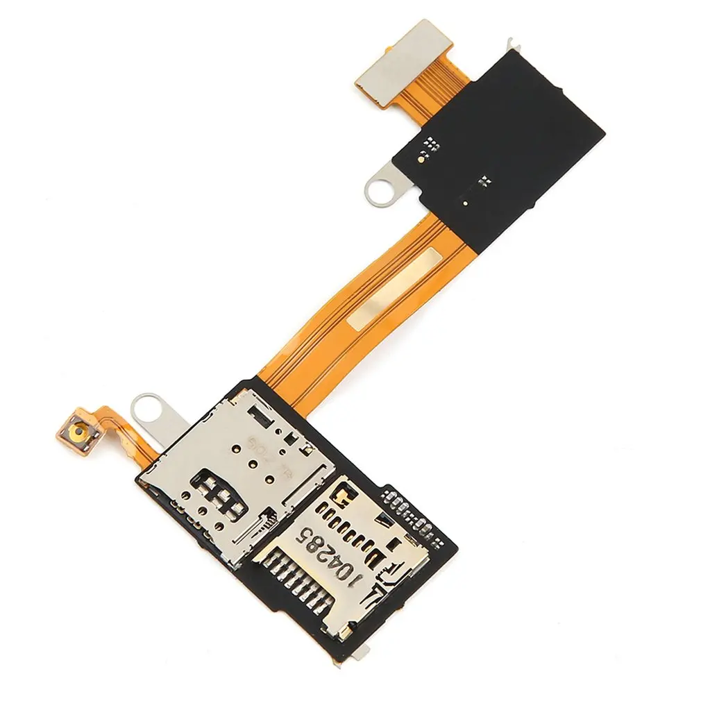 Держатель для карт памяти sim карты SONY XPERIA M2 D2305 D2306|Шлейфы мобильных телефонов| |