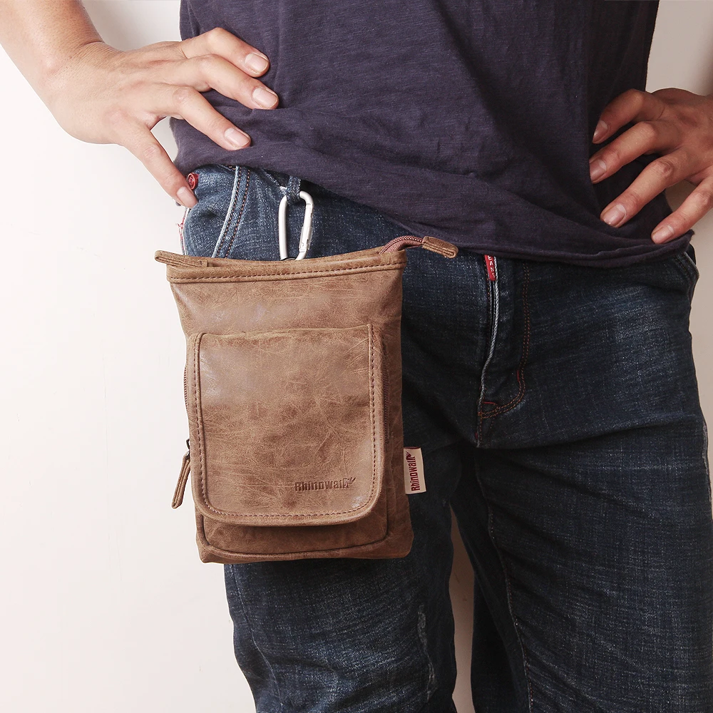 Rhinowalk искусственная кожа сумка на руль для велосипеда многофункциональная