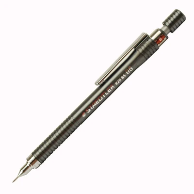 Grey 05mm 1Pc 1 шт. Staedtler 925 65 автоматический механический карандаш 0,3/0,5/0,7/0,9 мм разноцветный тела Цвета для рисования, черчения, написание - Цвет: Grey 05mm 1Pc