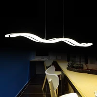 new modern led chandeliers 38w white acrylic for dinning room bedroom studyroom chandelier lights 110v 220v lampadario