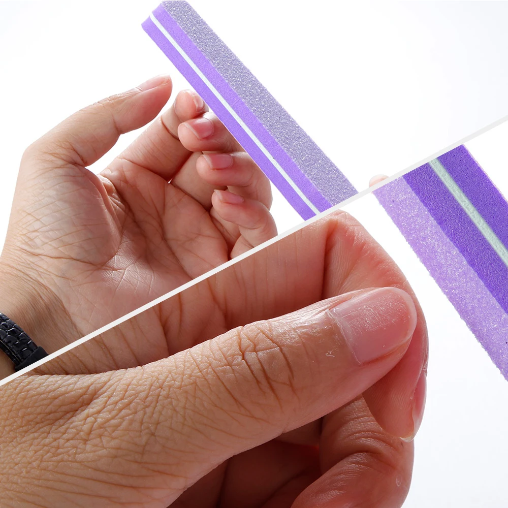 10 шт. пилки для ногтей 100/180 набор полировки и педикюра|10pcs nail file|file 100/180nail file |