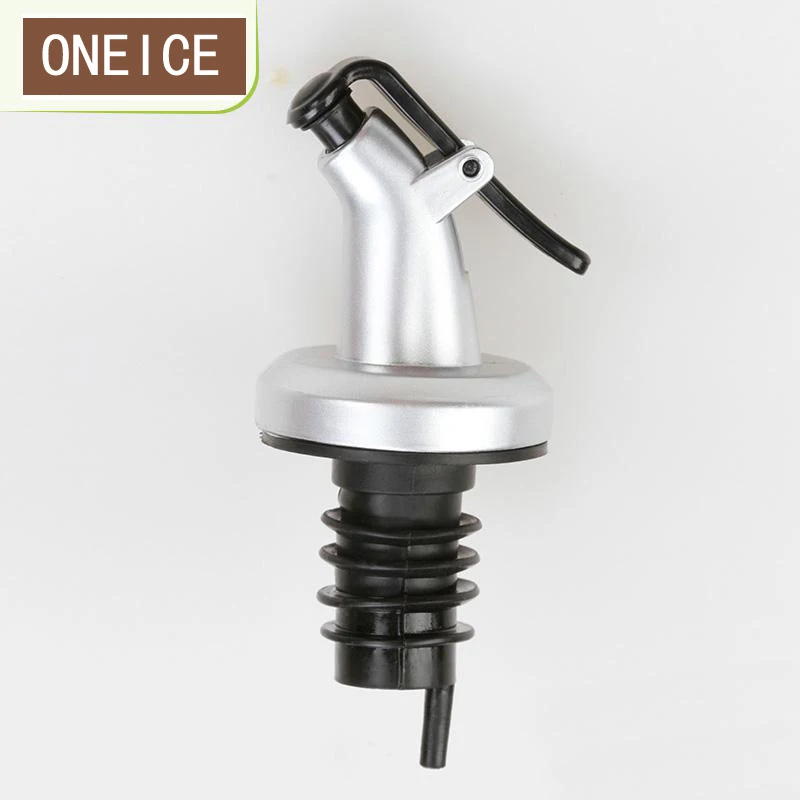 

Oil bottle stopper vinegar bottles can ABS lock plug seal Leak-proof Food grade plastic Nozzle