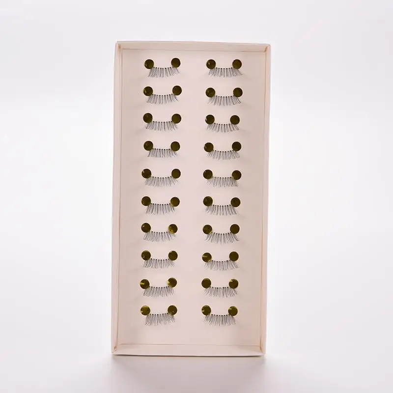 Новинка 10 пар накладные ресницы для макияжа натуральные ручная работа