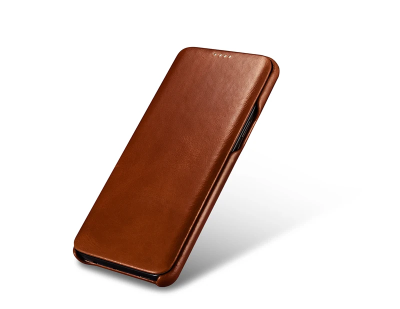 Чехол-книжка из натуральной кожи для samsung Galaxy S9, тонкий защитный чехол S9 Plus, чехол для бизнес смартфона samsung S8 S8 Plus