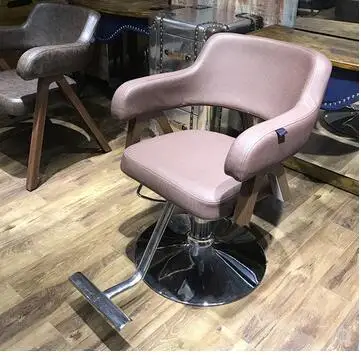 

Solid wood armchairs barber shop barber chair barber chair.