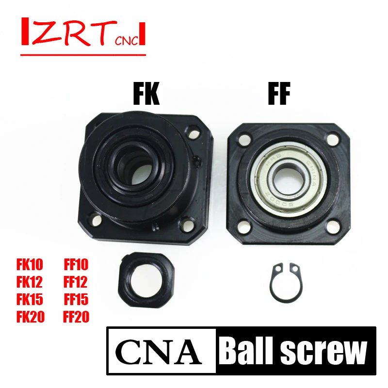 ZRT BK10 BF10 BK12 BF12 BK15 BF15 FK10 FF10 FK12 FF12 FK15 FF15 EK10 EF10 EK12 EF12 support unit for ballscrew SFU1605 SFU1204 |