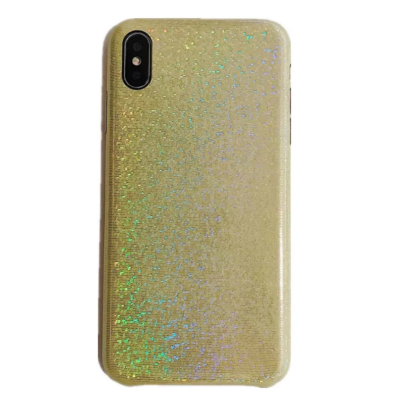 Блестящий цветной лазерный чехол для Xiaomi 8, 9, Mix, 2 s, блестящий наполовину завернутый мягкий чехол для телефона из искусственной кожи для Redmi Note 5, 6, 7 Pro