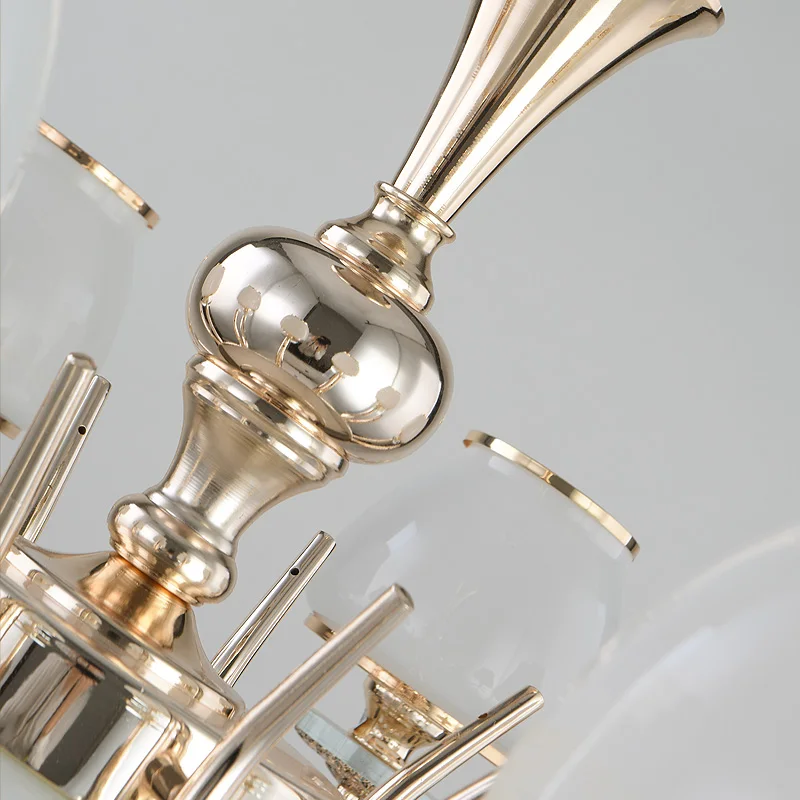 Современная стеклянная люстра освещение для столовой спальни гостиной кухни |