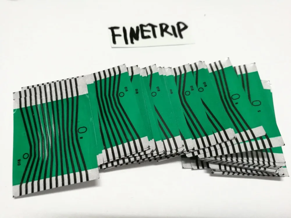 50% скидка FINETRIP высокое качество приборного кластера дисплей Ремонт для Mercedes w210 для Benz Pixel ленточный кабель W202(1 комплект = 3 шт