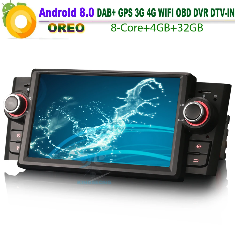 Octa Core Android 8 0 DAB + Авторадио WiFi 4G BT SD Радио RDS Bluetooth DTV IN GPS автомобильный навигатор Canbus