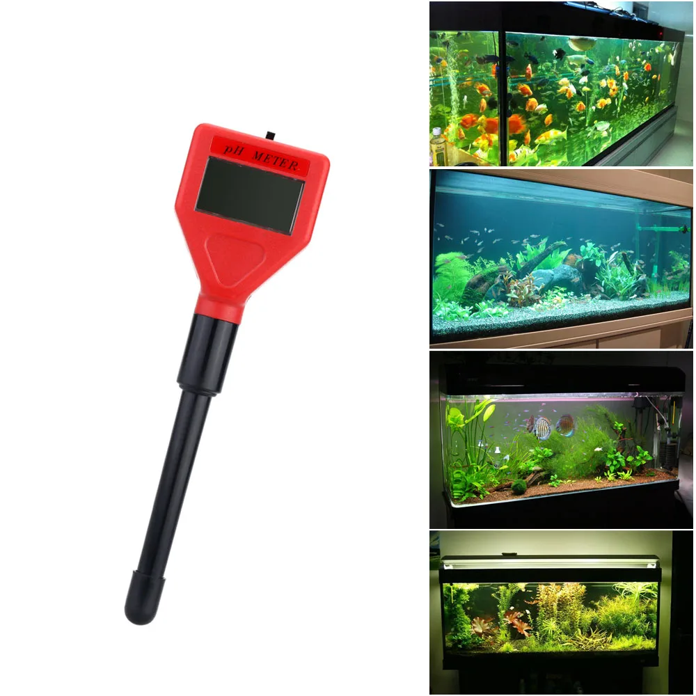 Мини pH метр с ЖК дисплеем Аккумуляторный анализатор качества питьевой воды для