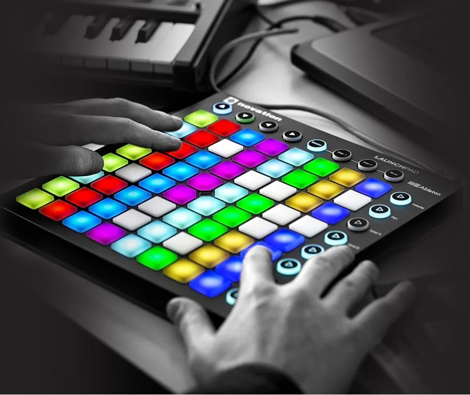 Novation Launchpad RGB MIDI клавиатура контроллер ударные колодки 64 хит pad USB DJ stage music