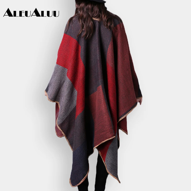 ALEUALUU бренд женский бандана в стиле &quotкэжуал&quot Модный шарф мягкий плед пашмины