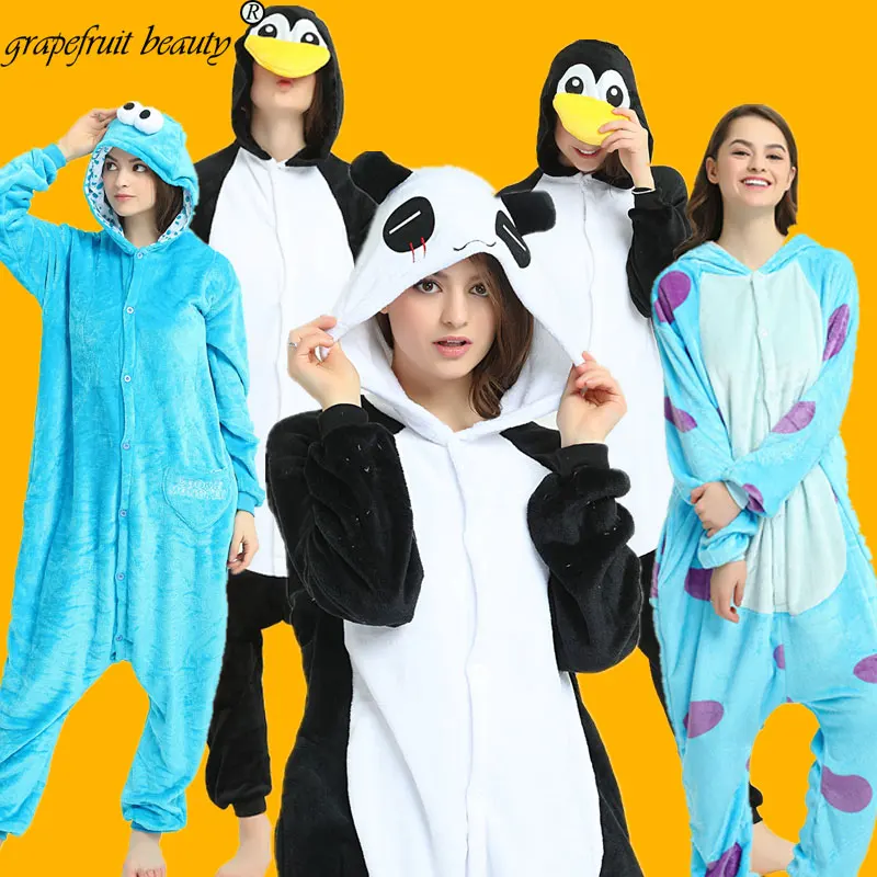 2019 новые зимние серые милые пижамы для взрослых животных на Хэллоуин Серый Волк