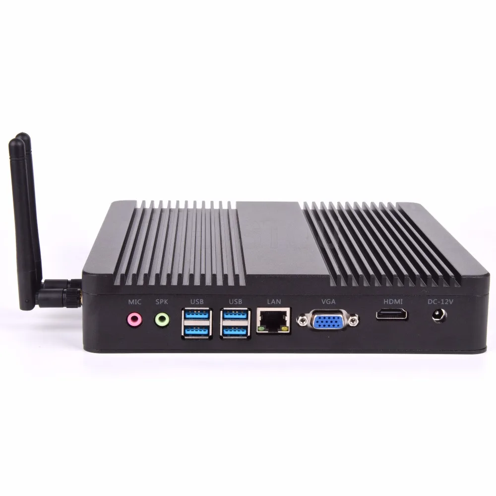 Intel Core i7 5550U безвентиляторный мини ПК Windows 10 i5 7200U 4200U i3 7100U HD graphics 620 4 K настольный