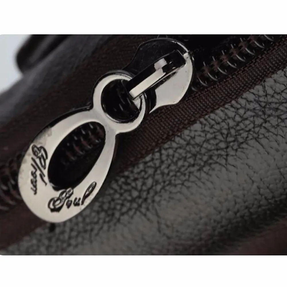 Высокое качество Для мужчин натуральной кожи поясная сумка петля ремень Мужской