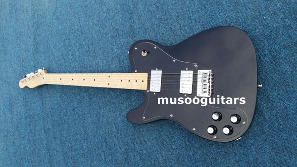 Новая брендовая электрогитара черного цвета с левой рукой | Спорт и развлечения