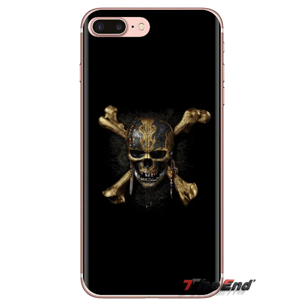 For Huawei G7 G8 P7 P8 P9 P10 P20 P30 Lite Mini Pro P Smart Plus 2017 2018 2019 TPU Skin Case pirates of the caribbean skull Art |