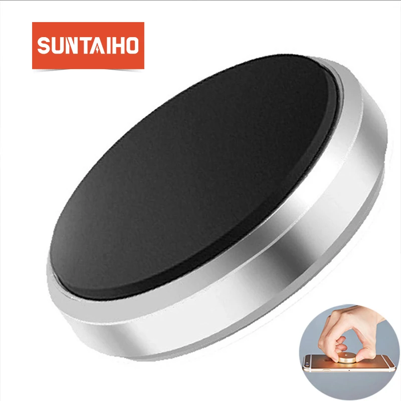 Автомобильный магнитный держатель для телефона Suntaiho на приборной панели для iPhone, samsung, xiaomi, huawei, gps, универсальный магнитный держатель на стену