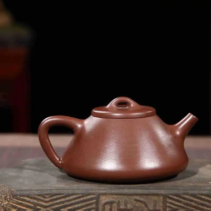 Выплавильный камень ковш чайник и чайный набор необработанная руда | Дом сад