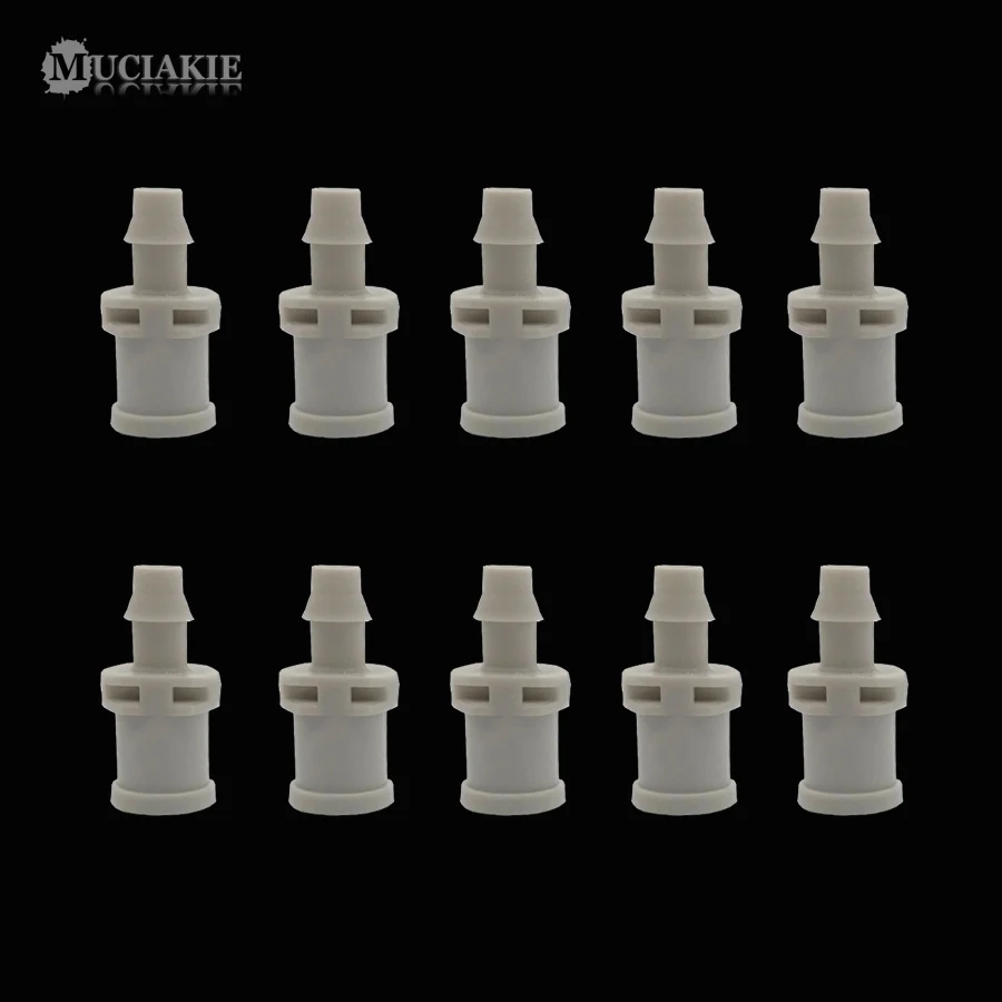 MUCIAKIE 20 шт. 1/4 ''зазубренный соединитель для микрокапельного орошения садовый
