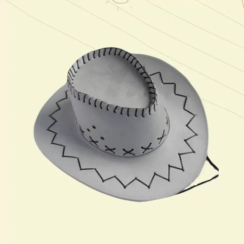 Кепка в ковбойском стиле для мужчин и женщин модная повседневная однотонная из