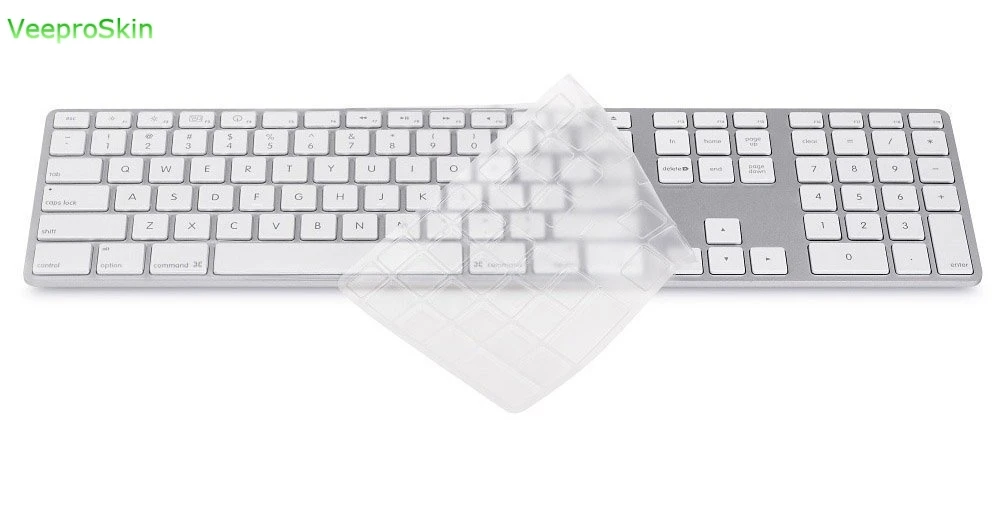 Прозрачная клавиатура для Apple Magic G6 A1843 iMac desktop US макет 2015 2017 2018 2019 Силиконовая