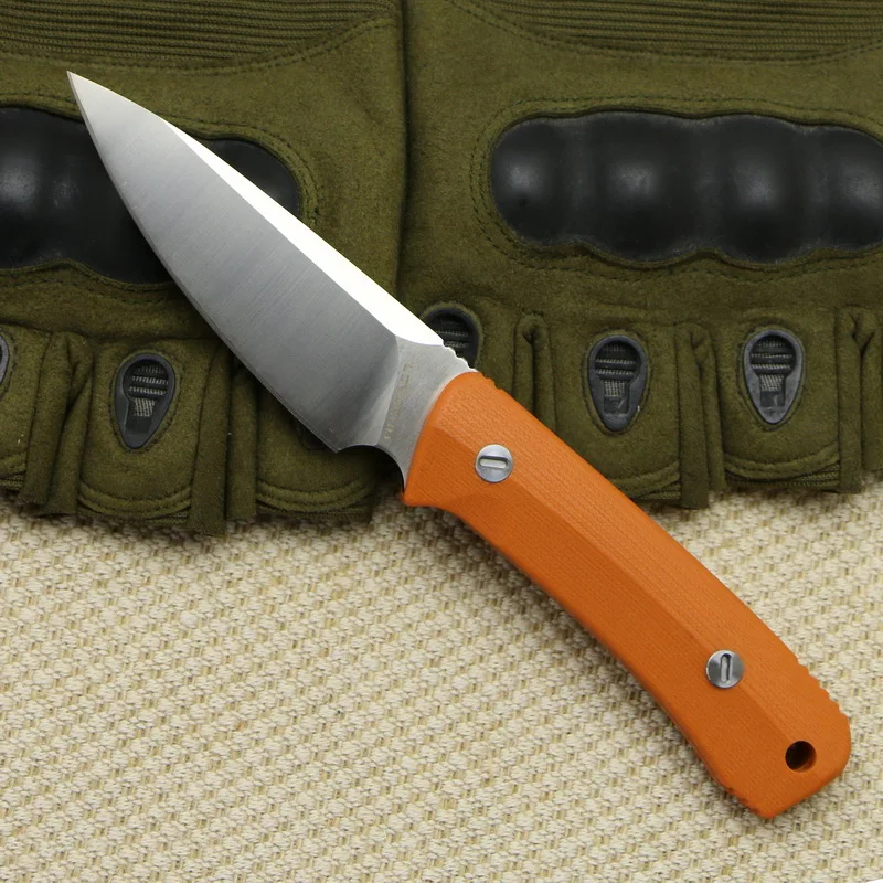 LOVOCOO Nettle открытый K Shield прямой нож G10 Ручка D2 Сталь Кемпинг EDC тактический