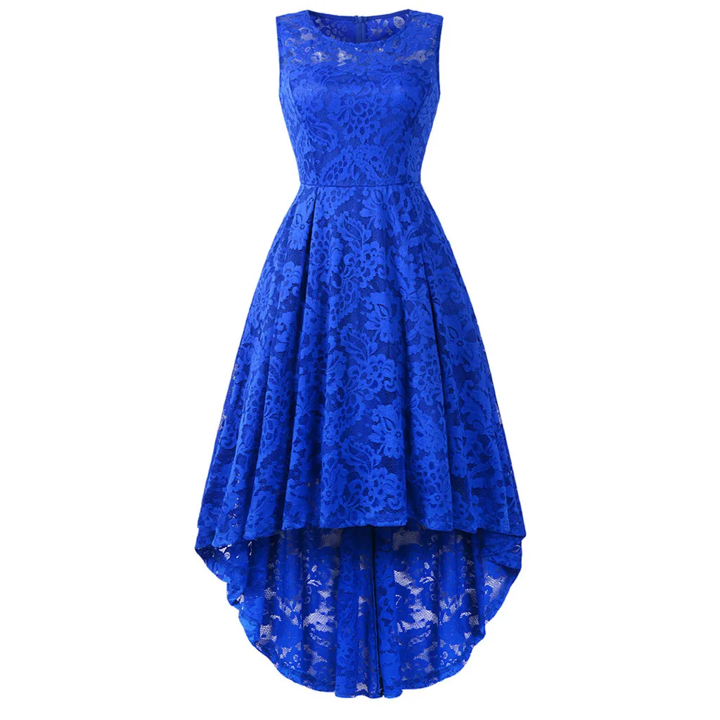 Женское платье для свадьбы Вечернее бальное без рукавов с круглым вырезом