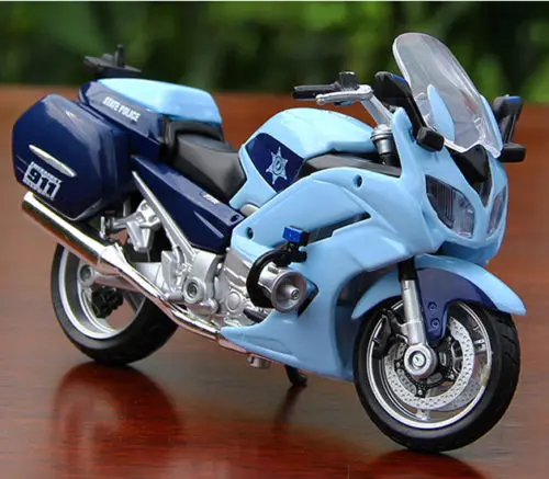 Maisto 1/18 Масштаб литья под давлением мотоцикл YAMAHA FJR 1300A полицейский мото модель